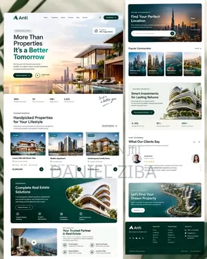 Real Estate Website Design for Property Listings