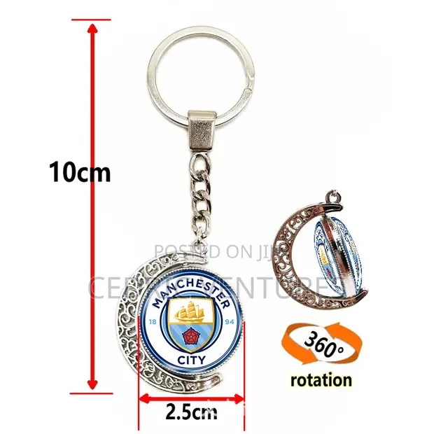 Manchester City Karfe Alamar Keychain - 1