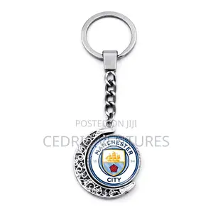 Manchester City Karfe Alamar Keychain