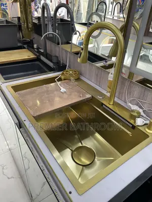 Master Matt Gold Kitchen Sink