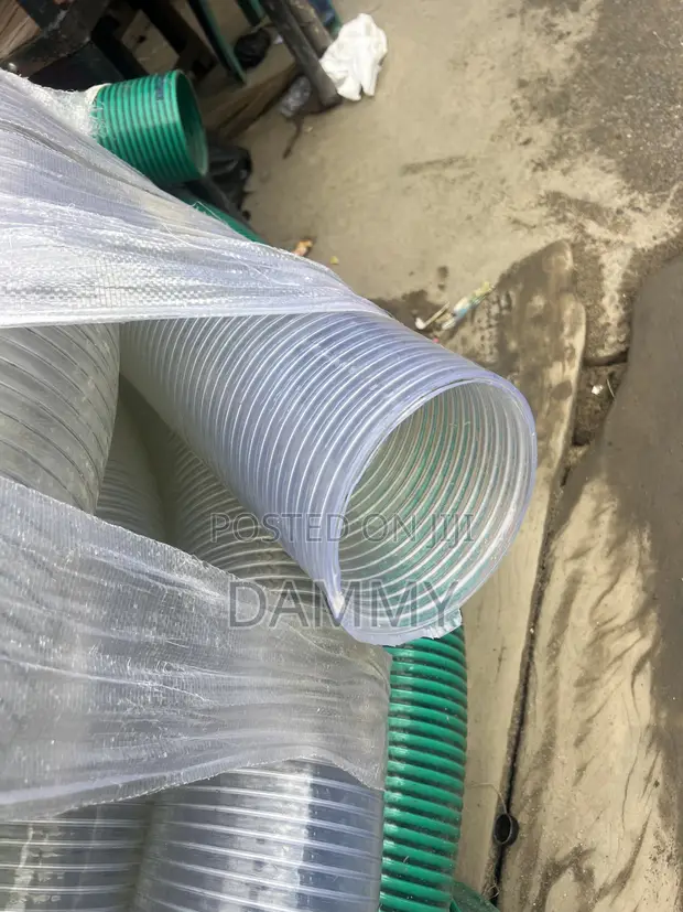 PVC Steel Wire-Reinforced Suction & Discharge Hose - 1