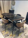 4-Seater Dining Set - Quality Marble Top - 4