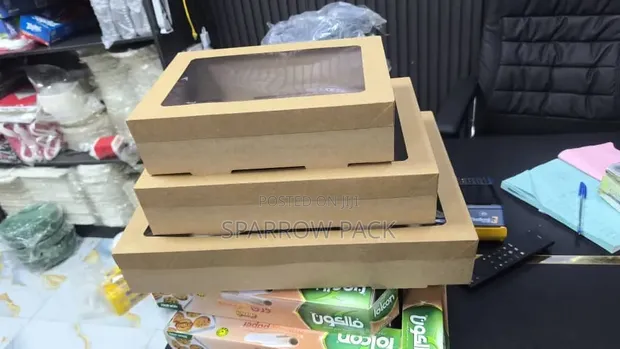 Transparent Lid Food Box - 3 Sizes - 1