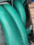 6-Inch Green PVC Flexible Suction Hose - 4