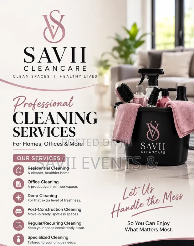 Savii Cleancare: Kwarewar Tsabtace Gida da Ofis - 1