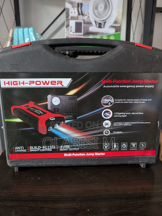 High Power Multi-Function Car Jump Starter - 1