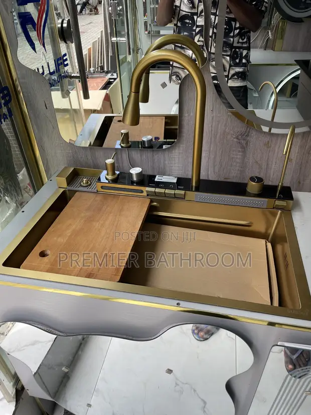 Master Gold Executive Kitchen Sink - 1