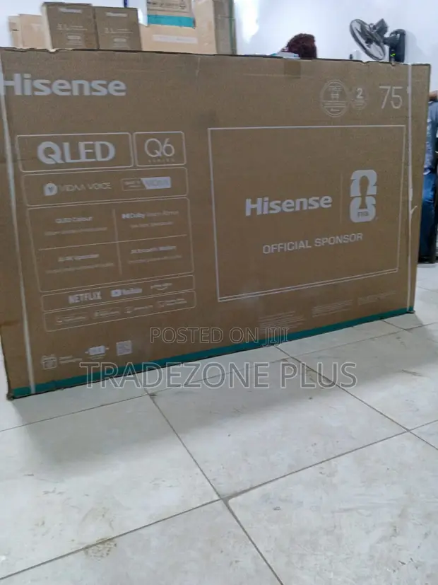 Hisense 75-Inch 75Q6Q QLED Smart TV - 1