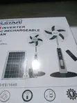 Brand New 4-in-1 Solar Rechargeable Fan - 1