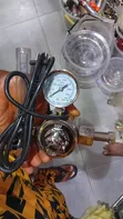 CO2 Heated Gas Pressure Regulator with Flowmeter - 2