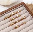 Adjustable Stainless Steel Ladies Rings - 2