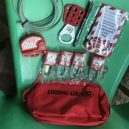Lockout/Tagout (LOTO) Safety Kit - Brand New - 1