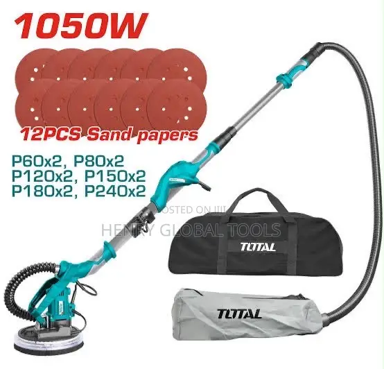 Total 1050W Masana'antar Drywall Sander - 1