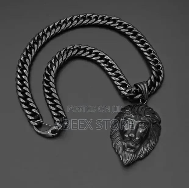 Black Cuban Chain da Pendant - 1