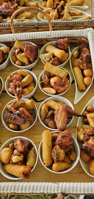 Party Small Chops - Springrolls, Samosas, Grills
