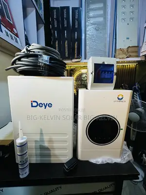5kWh Deye Battery, 6kVA Inverter, 5x600W Solar Panels Package