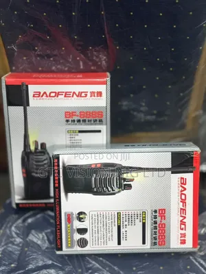Boafeng Original Double Walkie Talkie with Earpiece
