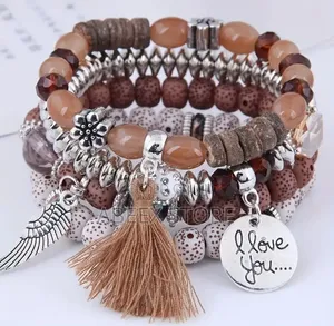 Beaded Bracelet - Various Colors