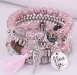 Beaded Bracelet - Various Colors - 3