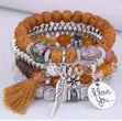 Beaded Bracelet - Various Colors - 5