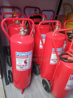 25kg Wheeled Trolley Fire Extinguisher (ABC Powder)