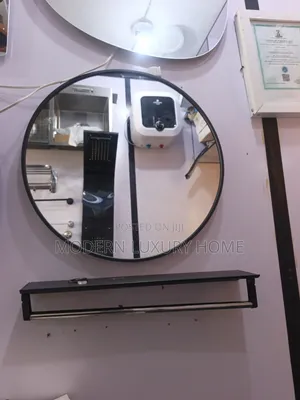 Mirror with Shelf - Brand New