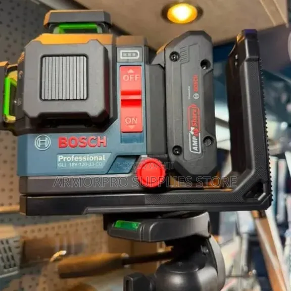 Bosch Professional GLL 18V-120-33 CG Greenbeam Line Laser - 1