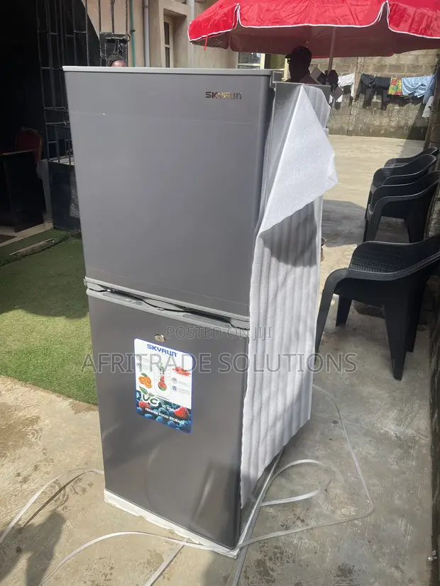 Skyrun 195L Double Door Fridge - Brand New - 1