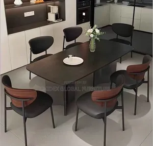 Home Interiors Ceramic Dining Table with 6 Chairs