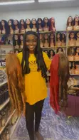 30" Human Hair Blend Odogwu Bounce Wig - 2