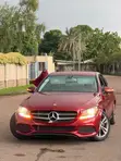 Mercedes-Benz C300 2016 Burgundy - 1