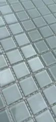 White Glass Mosaic Tiles (30x30cm) - 2