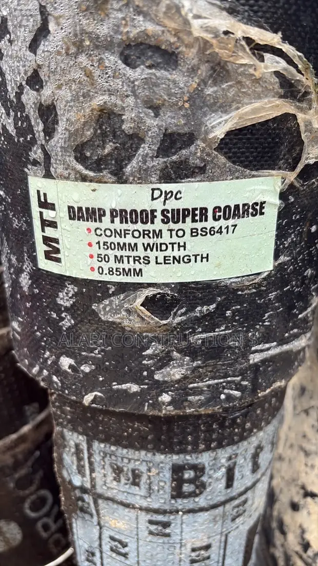 DPC Damp Proof Membrane Nailon - 150mm x 50m - 1