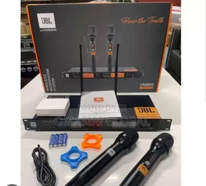 JBL VM860 Dual-Channel UHF Wireless Microphone System