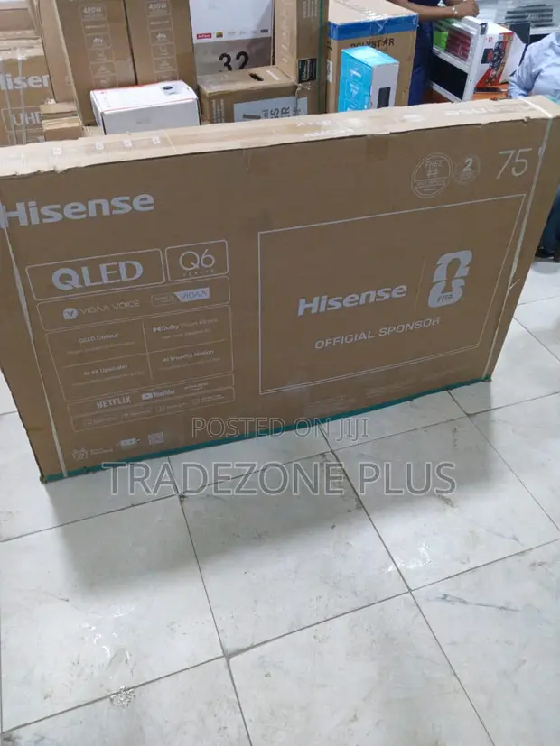 Hisense 75Q6Q QLED Ultra HD Smart TV – 75" - 1