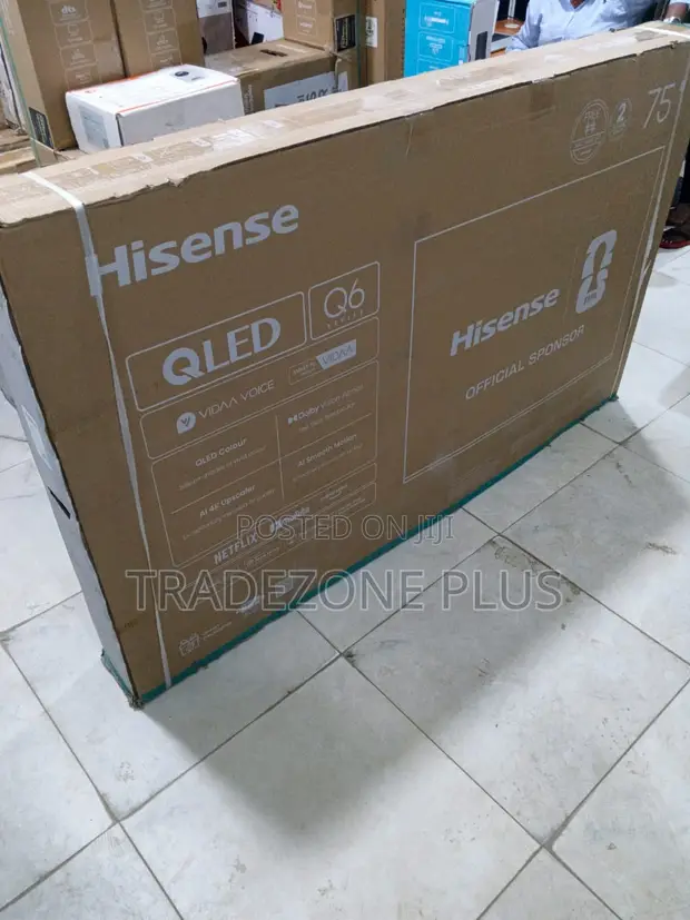 Hisense 75-inch QLED Smart TV 75Q6Q - 1