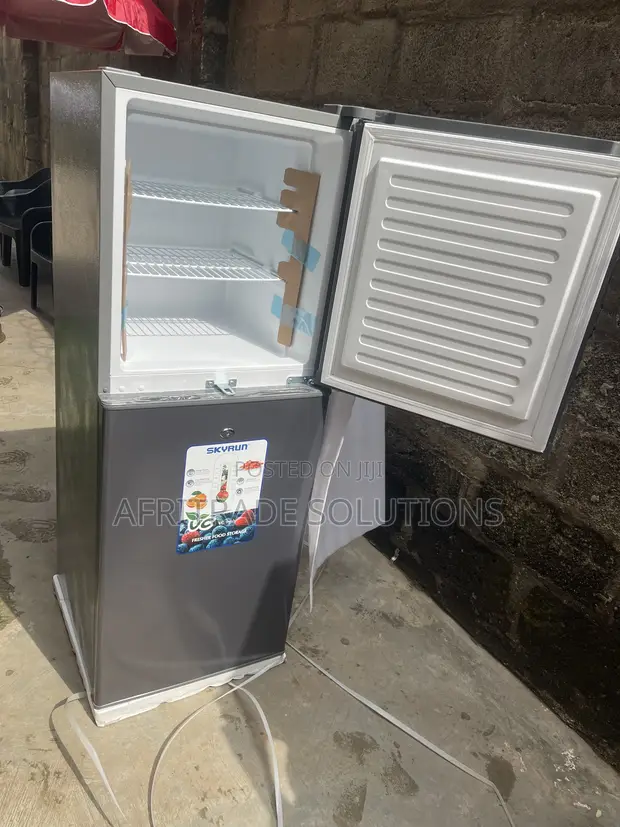 Skyrun 195L Double Door Fridge - Brand New - 1
