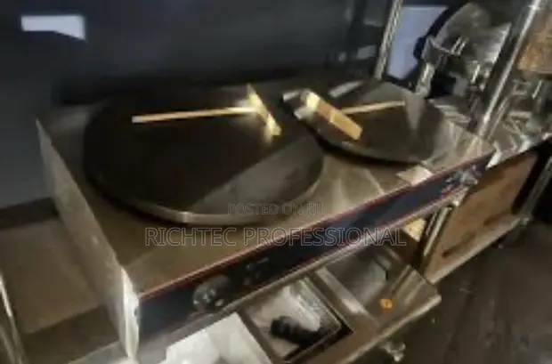 Crepe Maker Na Wuta Guda Biyu Na Kasuwanci - Fursunoni 16-Inch - 1
