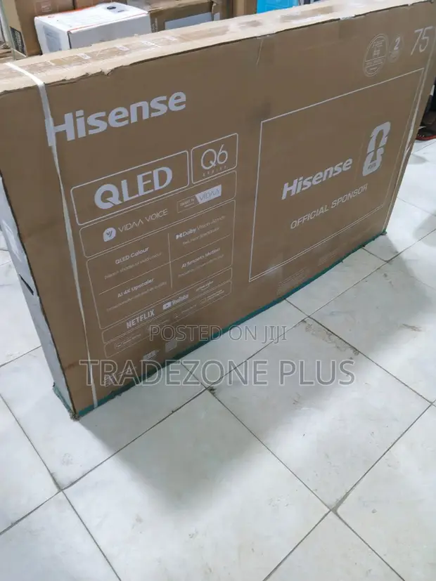 Hisense 75" QLED Ultra HD Smart TV - 1