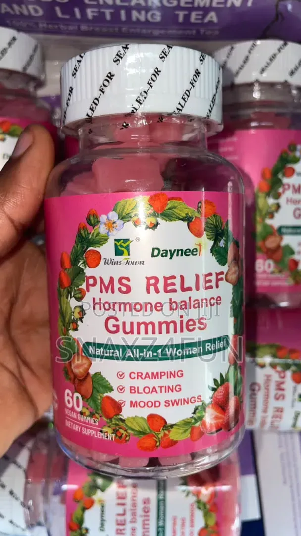 Wins Town PMS Support Gummies - Strawberry Flavor - 1