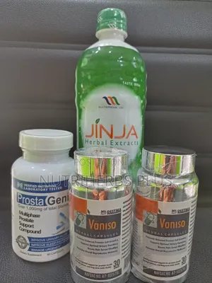 Jinja Herbal, Vaniso & Prosta Genix don Lafiyar Al'aurar Namiji