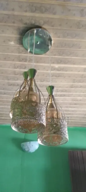 3-Color Changing Pendant Chandelier