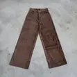 Amiri Fitted Baggy Corduroy Pants - Brown - 1