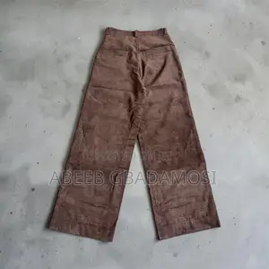 Amiri Fitted Baggy Corduroy Pants - Brown