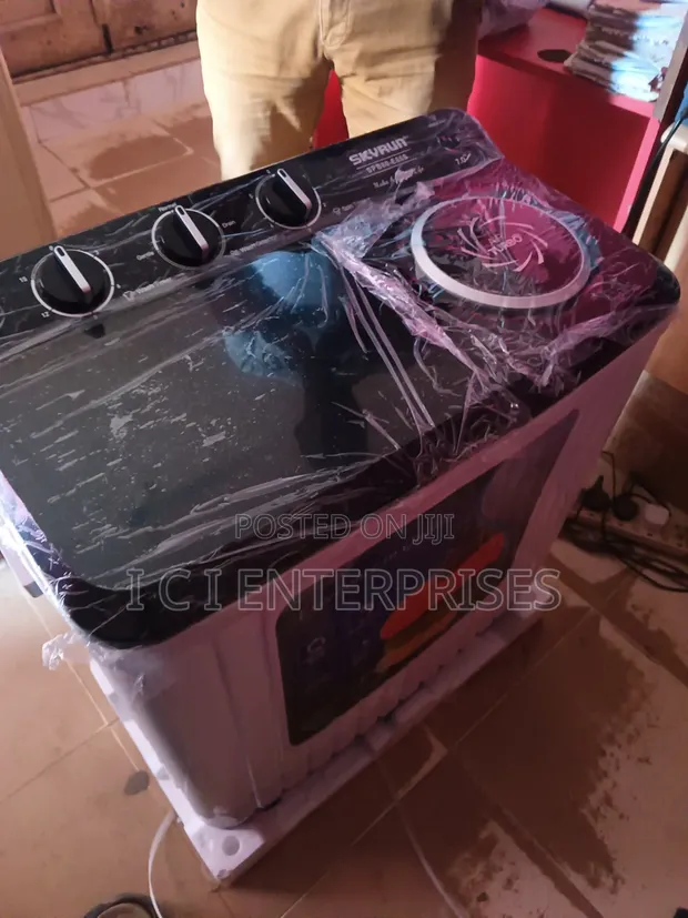 Skyrun 7kg Twin Tube Washing Machine - Sabon Kaya - 1