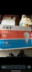 10W AKT LED Round Bulb - 1