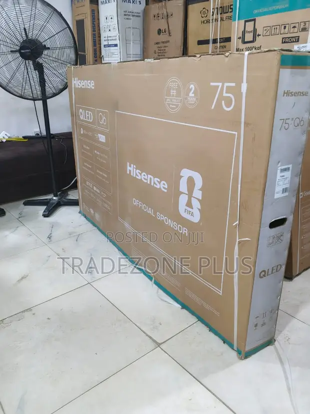 Hisense 75-inch QLED 4K Smart TV (75Q6Q) - 1