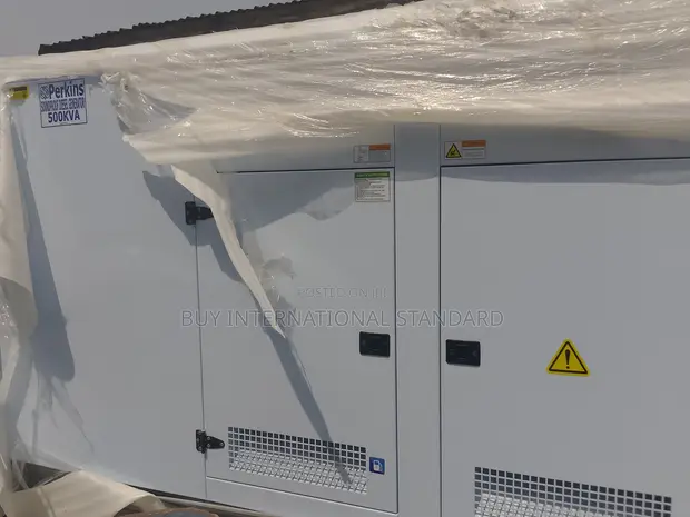 Perkins 500kVA 3-Phase Industrial Soundproof Diesel Generator - 1