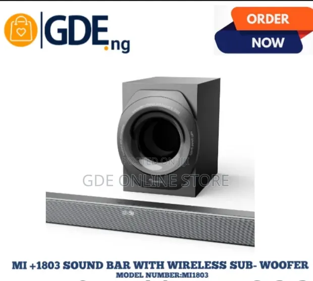 Mi+1803 Sound Bar da Wireless Subwoofer - 1