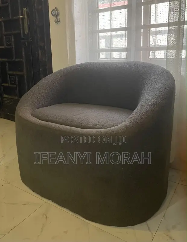 Babban Kujerar Mutum Daya - Grey - 1